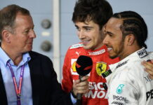 Брандл: Я чувствую себя гонщиком, а не комментатором Martin Brundle, Charles Leclerc, Lewis Hamilton