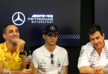 В Mercedes не хотели подвергать риску карьеру Окона Cyril Abiteboul, Esteban Ocon, Toto Wolff
