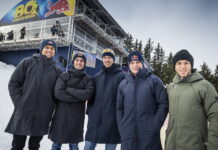 Гонщики Red Bull по традиции собрались в Кицбюэле Alex Albon, Pol Espargaro, Daniil Kvyat, Max Verstappen, Pierre Gasly