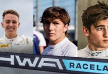 Фиттипальди и Дуэн будут выступать за HWA Jake Hughes, Enzo Fittipaldi, Jack Doohan