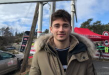 Шарль Леклер побывал на Rallye Monte-Carlo Charles Leclerc
