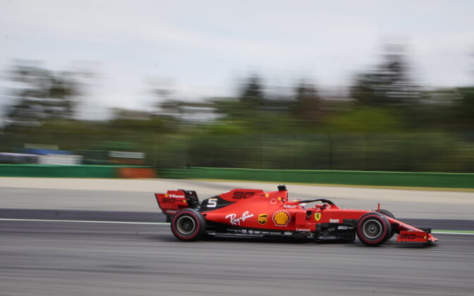 Sebastian Vettel, Ferrari - 27.07.2019. Formula 1 World Championship, Rd 11, German Grand Prix, Hockenheim, Germany, Qualifying Day. - www.automotorsport.az, EMail: info@automotorsport.az - copy of publication required for printed pictures. Every used picture is fee-liable. © Copyright: automotorsport.az