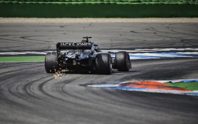 Romain Grosjean, Haas - 27.07.2019. Formula 1 World Championship, Rd 11, German Grand Prix, Hockenheim, Germany, Qualifying Day. - www.automotorsport.az, EMail: info@automotorsport.az - copy of publication required for printed pictures. Every used picture is fee-liable. © Copyright: automotorsport.az