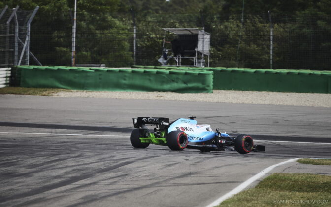 George Russell, Williams - 27.07.2019. Formula 1 World Championship, Rd 11, German Grand Prix, Hockenheim, Germany, Qualifying Day. - www.automotorsport.az, EMail: info@automotorsport.az - copy of publication required for printed pictures. Every used picture is fee-liable. © Copyright: automotorsport.az