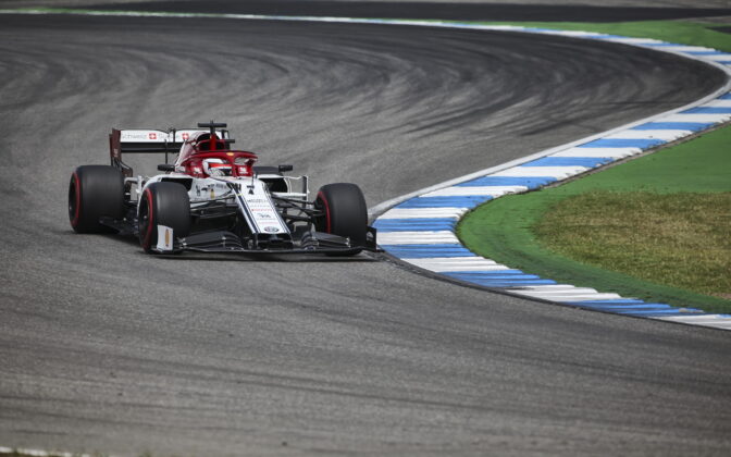 Kimi Raikkonen, Alfa Romeo - 27.07.2019. Formula 1 World Championship, Rd 11, German Grand Prix, Hockenheim, Germany, Qualifying Day. - www.automotorsport.az, EMail: info@automotorsport.az - copy of publication required for printed pictures. Every used picture is fee-liable. © Copyright: automotorsport.az