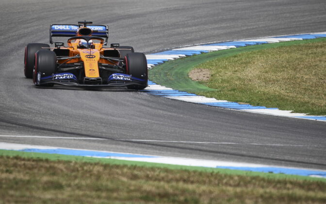 Carlos Sainz, McLaren - 27.07.2019. Formula 1 World Championship, Rd 11, German Grand Prix, Hockenheim, Germany, Qualifying Day. - www.automotorsport.az, EMail: info@automotorsport.az - copy of publication required for printed pictures. Every used picture is fee-liable. © Copyright: automotorsport.az
