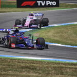 Lance Stroll, Racing Point, Alexander Albon, Toro Rosso - 27.07.2019. Formula 1 World Championship, Rd 11, German Grand Prix, Hockenheim, Germany, Qualifying Day. - www.automotorsport.az, EMail: info@automotorsport.az - copy of publication required for printed pictures. Every used picture is fee-liable. © Copyright: automotorsport.az