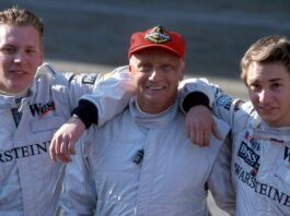 Lukas Lauda, Niki Lauda, Mathias Lauda
