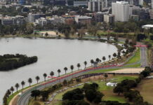 В Мельбурне начались работы по подготовке Альберт-парка Australian Grand Prix
