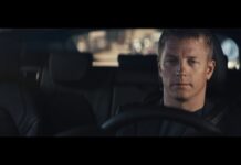 Кими Райкконен в рекламе Alfa Romeo