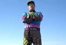 Кен Блок тестирует машину Extreme E