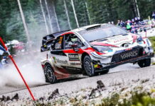 Эванс сохранил лидерство, Ожье вышел на третью позицию Elfyn Evans