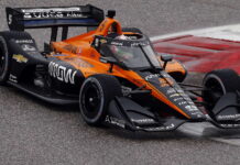 Система Aeroscreen прошла полноценные тесты Pato O'Ward, Arrow McLaren SP Chevrolet, Aeroscreen