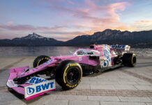 Racing Point представила новую машину и нового титульного спонсора Racing Point RP20