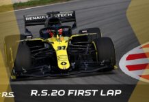 Ещё один вариант временной ливреи Renault