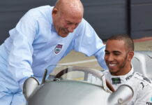 Мир автоспорта скорбит по Стирлингу Моссу Sir Stirling Moss, Lewis Hamilton