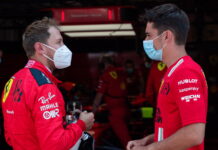 Шарль Леклер сменил Себастьяна Феттеля на тестах Sebastian Vettel, Charles Leclerc