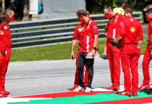 За нарушение границ трассы будут штрафовать Sebastian Vettel