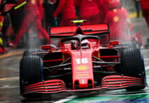 Леклер потеряет три места на старте Charles Leclerc