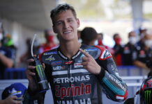 Куартараро выиграл вторую поул-позицию подряд Fabio Quartararo