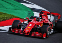 Ferrari проводит съёмочный день в Сильверстоуне Sebastian Vettel