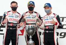 Экипажи Toyota сделали дубль в дождевой гонке в Спа Toyota WEC, Mike Conway, Kamui Kobayashi, Jose Maria Lopez