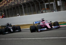 Перес и Квят получили штрафные баллы Sergio Perez