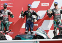 Виньялес завоевал поул в Мизано Fabio Quartararo, Maverick Vinales, Franco Morbidelli