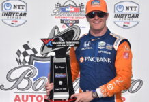 Три пилота одной команды попали в завал в Мэдисоне Scott Dixon