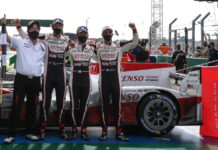 Ле-Ман: Команда Toyota в третий раз подряд празднует победу TOYOTA GAZOO Racing WEC
