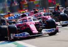 Восьмерых гонщиков вызвали к стюардам Lance Stroll, Sergio Perez, Alexander Albon