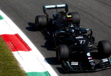 Италия-2020: Боттас на четверть секунды быстрее напарника Valtteri Bottas