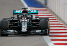 Россия-2020: Хэмилтон почти на секунду быстрее всех Lewis Hamilton
