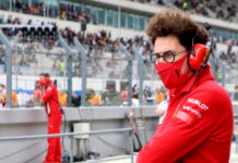 Бинотто заверил, что гонщики Ferrari в равных условиях Mattia Binotto