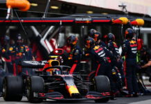 Португалия-2020: DHL Fastest Pit Stop Award — Лучший пит-стоп у Red Bull Alexander Albon, pit stop