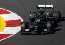 Португалия-2020: Боттас стал лучшим в дебютной сессии в Портимао Valtteri Bottas