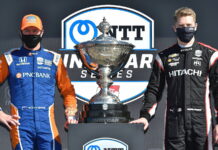 Ньюгарден выиграл гонку, но уступил титул Диксону Scott Dixon, Josef Newgarden