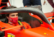 Карлос Сайнс впервые опробовал симулятор Ferrari Carlos Sainz