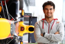 Серхио Перес приехал на базу Red Bull Sergio Perez