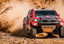 Дакар: Нассер Аль-Аттия выиграл пролог Nasser Al-Attiyah, Toyota, Dakar 2021