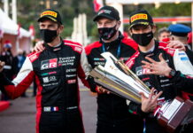 Ожье в восьмой раз выиграл Ралли Монте-Карло Julien Ingrassia, Jari-Matti Latvala, Sebastien Ogier