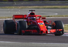 Первые тесты Карлоса Сайнса в Ferrari Carlos Sainz