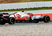 В Alfa Romeo провели обкатку новой С41 Robert Kubica