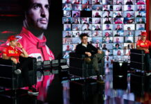 В 2021-м Бинотто приедет не на все этапы Carlos Sainz, Mattia Binotto, Charles Leclerc