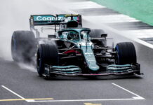 В Aston Martin провели обкатку машины Lance Stroll