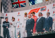 2019 Azerbaijan GP podium