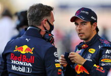 Хорнер: Пока знаю только то, что сообщил Перес Christian Horner, Sergio Perez