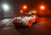 MINI – новый электромобиль безопасности MINI Electric Pacesetter