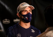 Николас Латифи объяснил отставание от напарника Nicholas Latifi