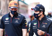 Гран При Монако глазами гонщиков Red Bull Max Verstappen, Sergio Perez